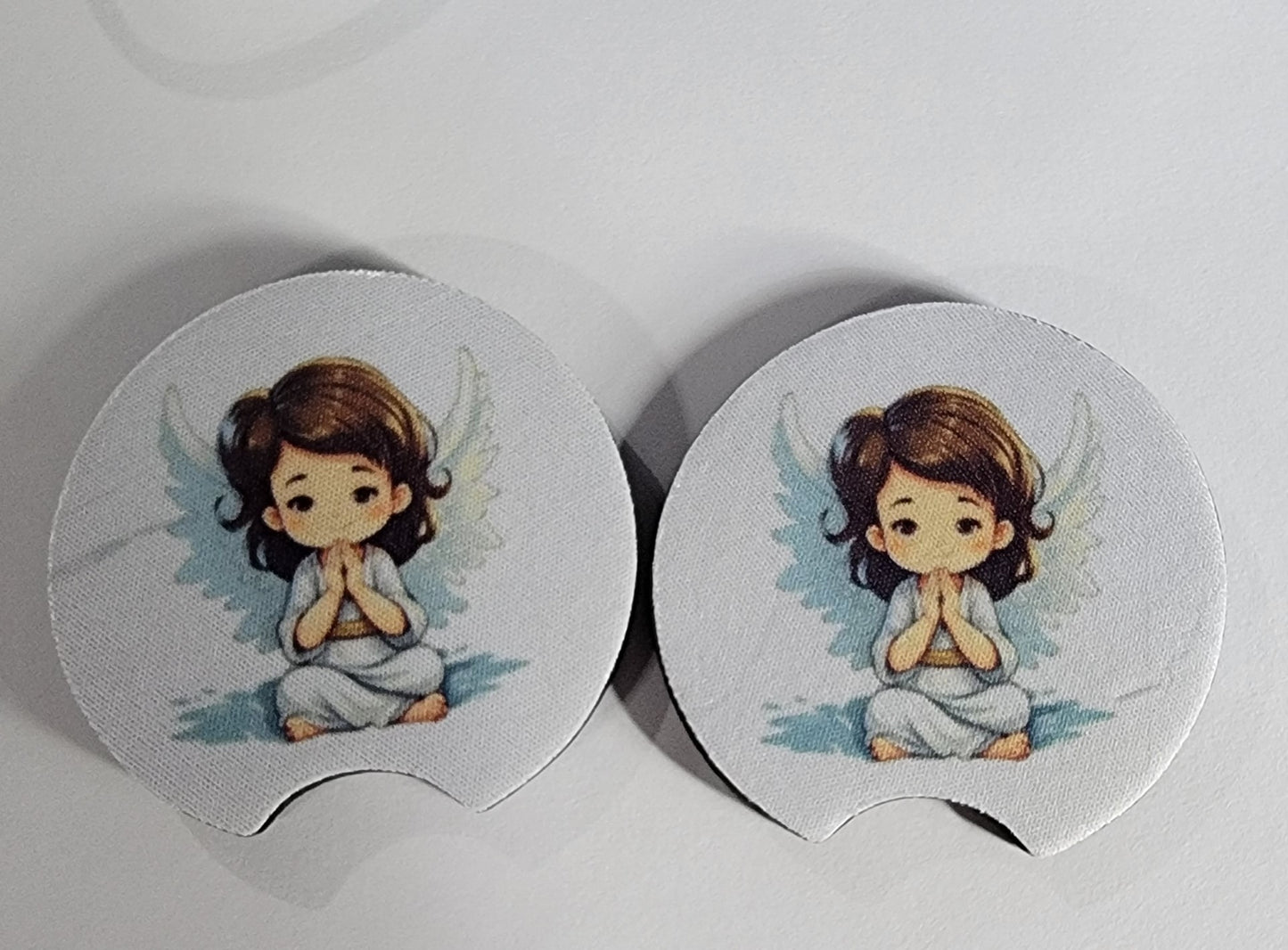 Car Coasters - Praying Angel