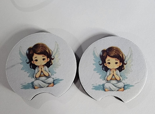 Car Coasters - Praying Angel