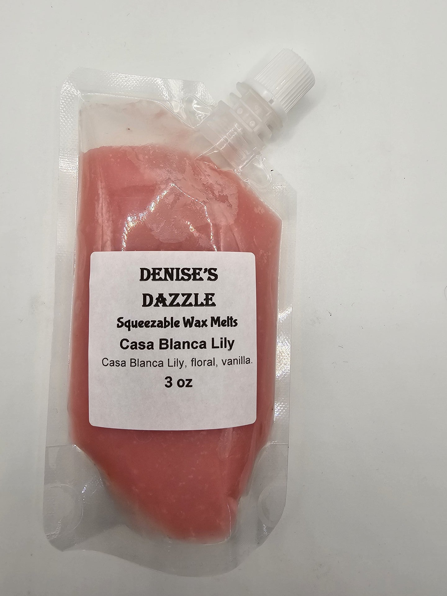 Squeezable Soy Wax Melts - Casa Blanca Lily