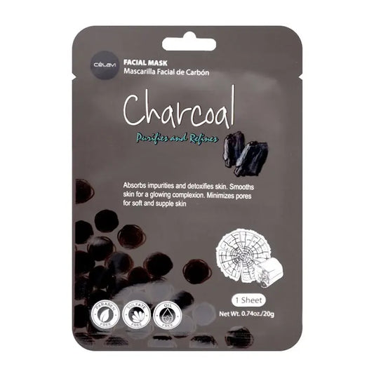 Celavi Charcoal Facial Mask Purifies