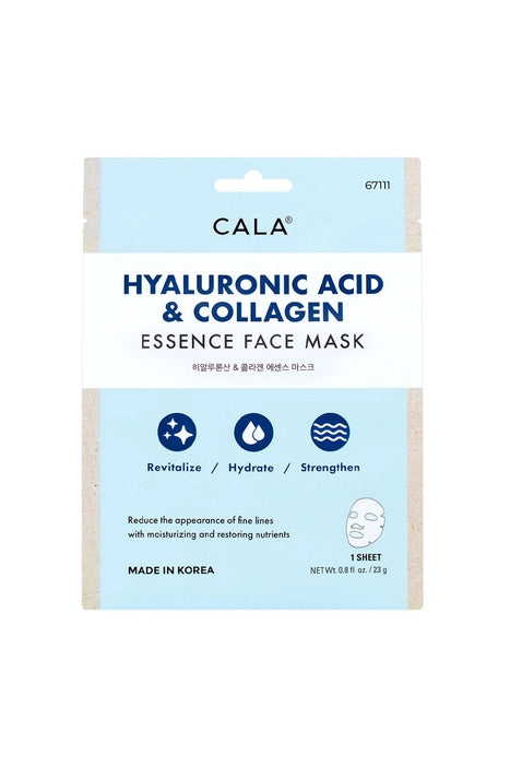 Cala Hyaluronic Acid & Collagen Essence Face Mask