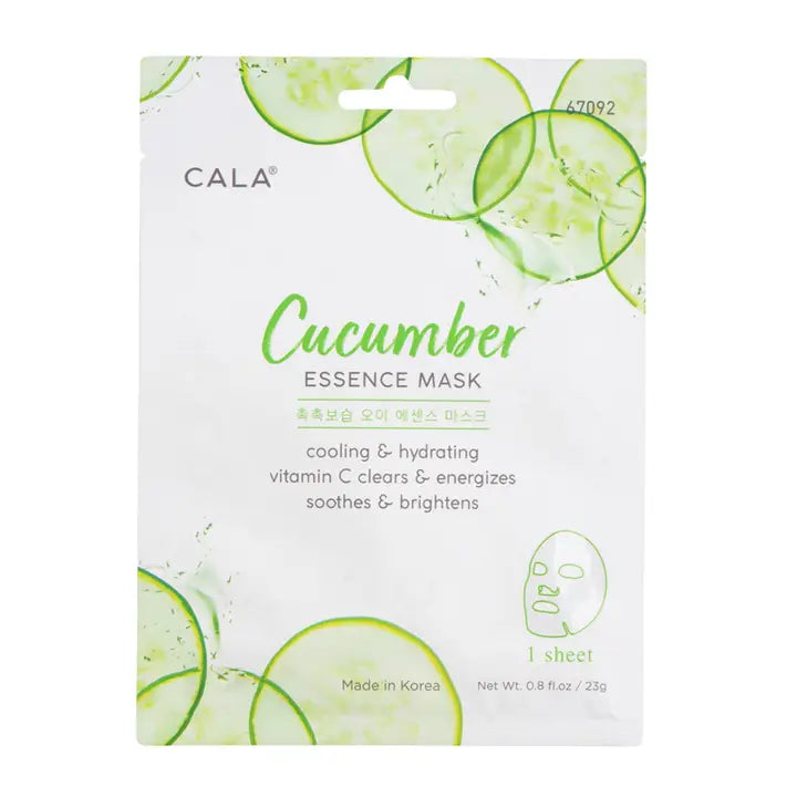 Cala Essence Facial Mask Sheet Cucumber