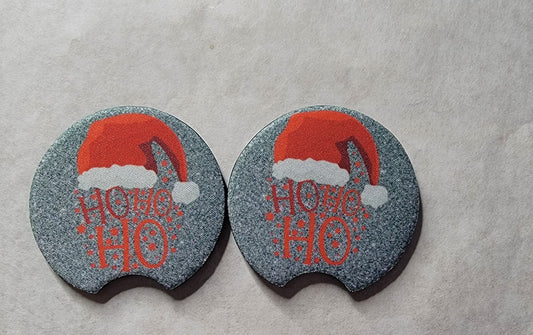 Car Coasters -Ho Ho Ho's