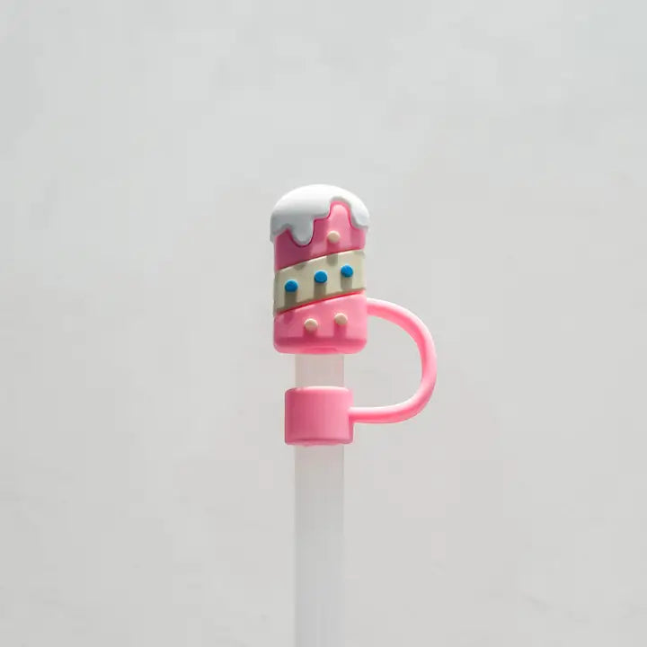 8mm Straw Topper - Ice Cream