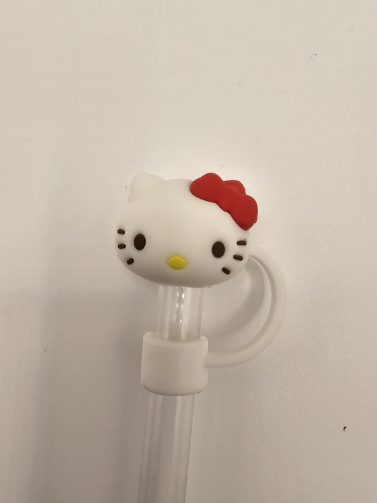 10mm Straw Topper - Kitty