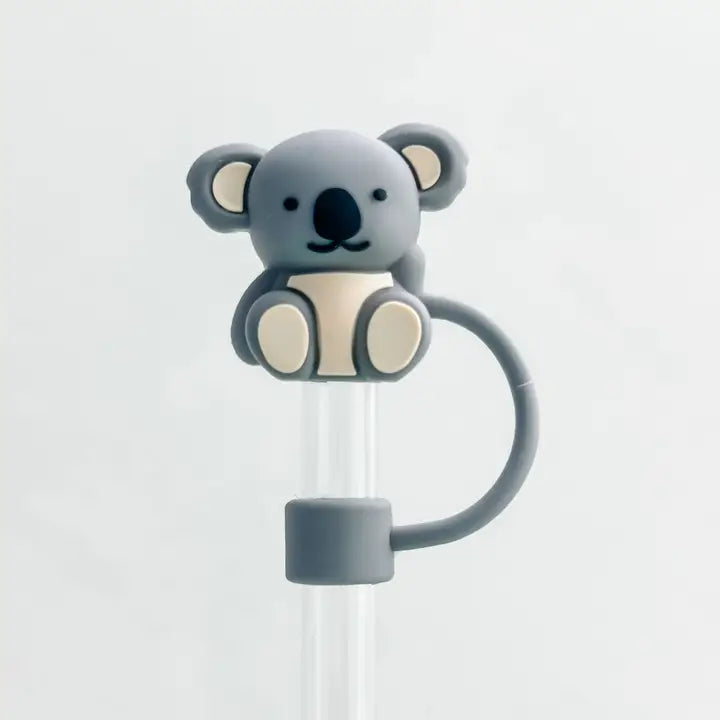 10mm Straw Topper - Koala Bear