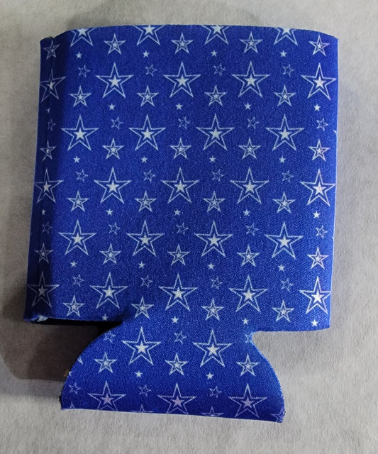 Blue Stars Koozie - Sublimation