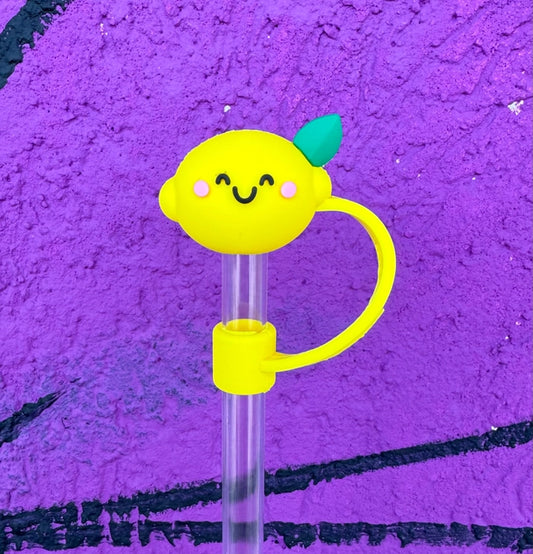 10mm Straw Topper - Lemon