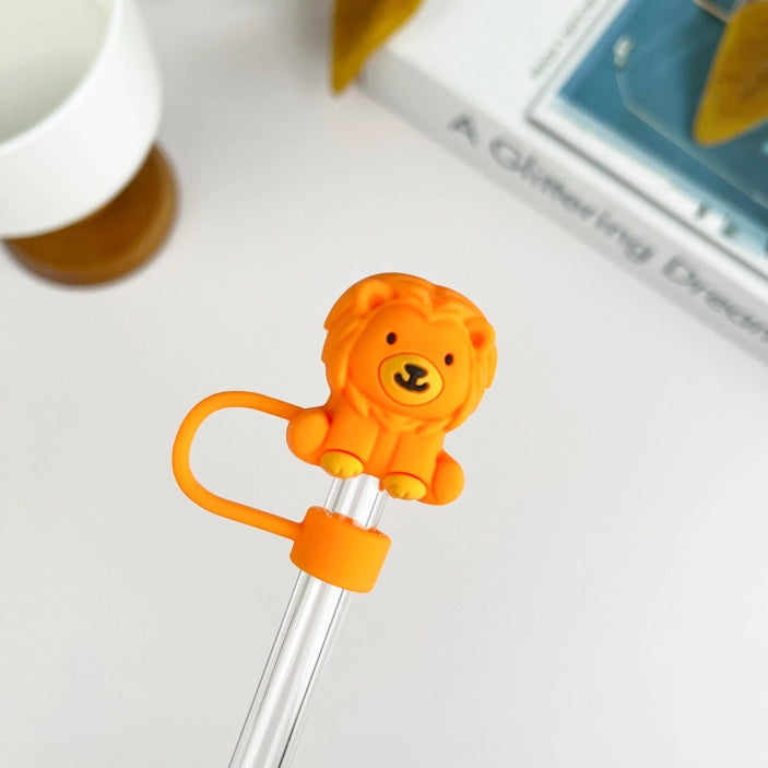 10mm Straw Topper - Lion