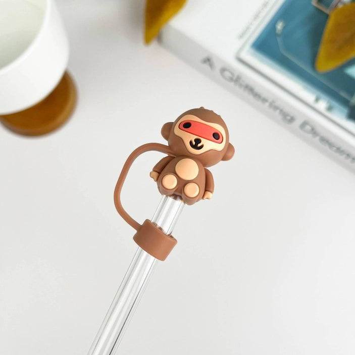 10mm Straw Topper - Monkey