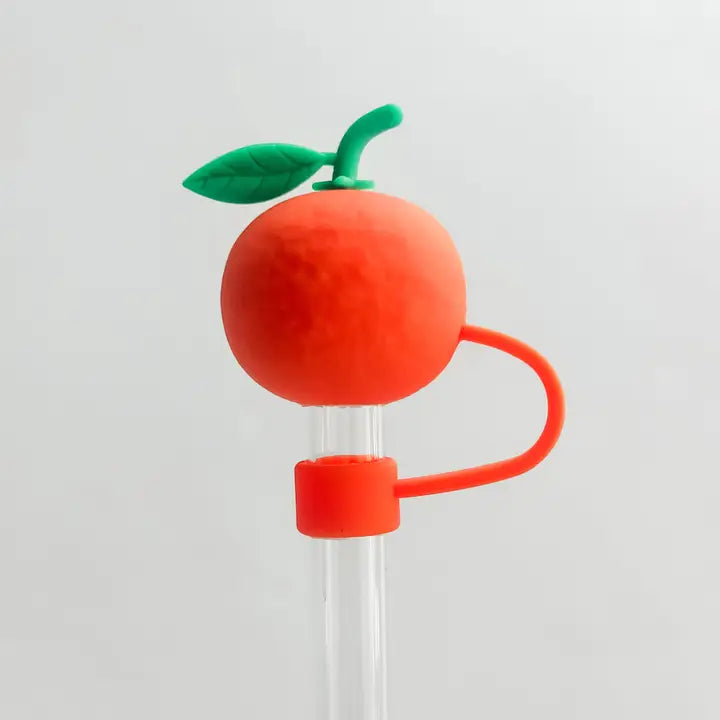 10mm Straw Topper - Orange