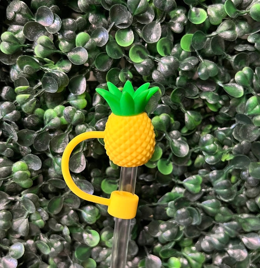 10mm Straw Topper - Pineapple