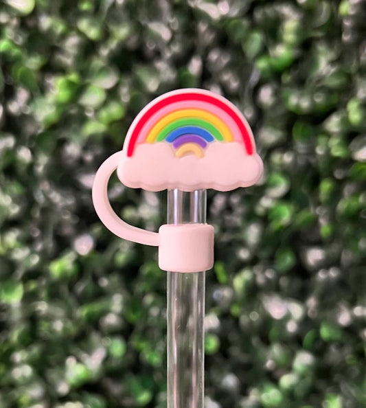 10mm Straw Topper - Rainbow