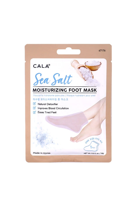 Cala Moisturizing Foot Mask Sea Salt