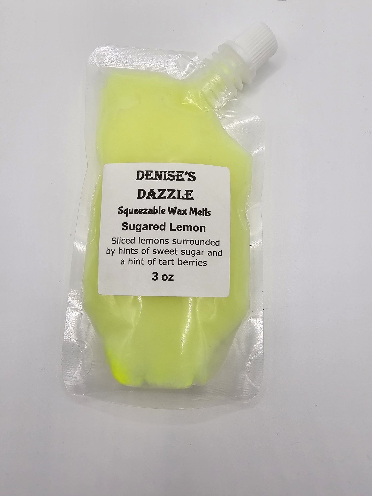 Squeezable Soy Wax Melts - Sugared Lemon