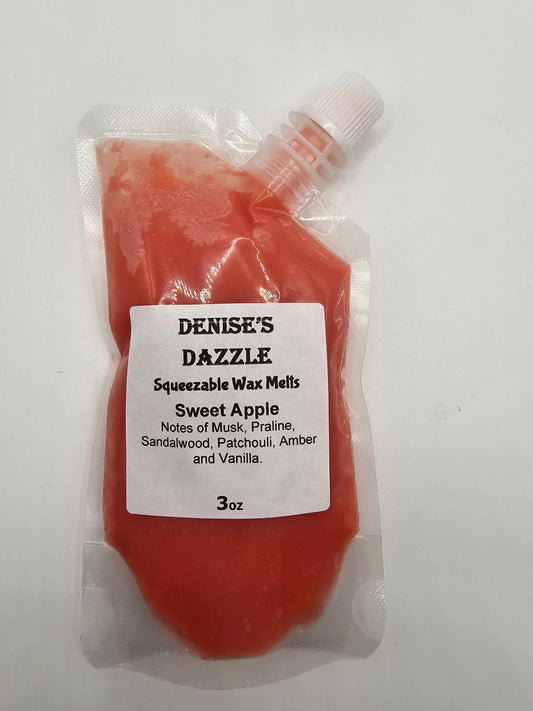 Squeezable Soy Wax Melts - Sweet Apple